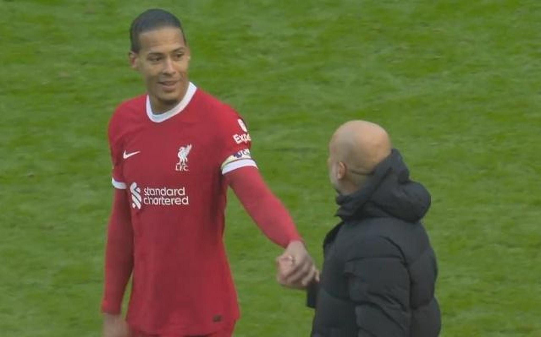 利物浦主场失意，范迪克主罚点球后被扑