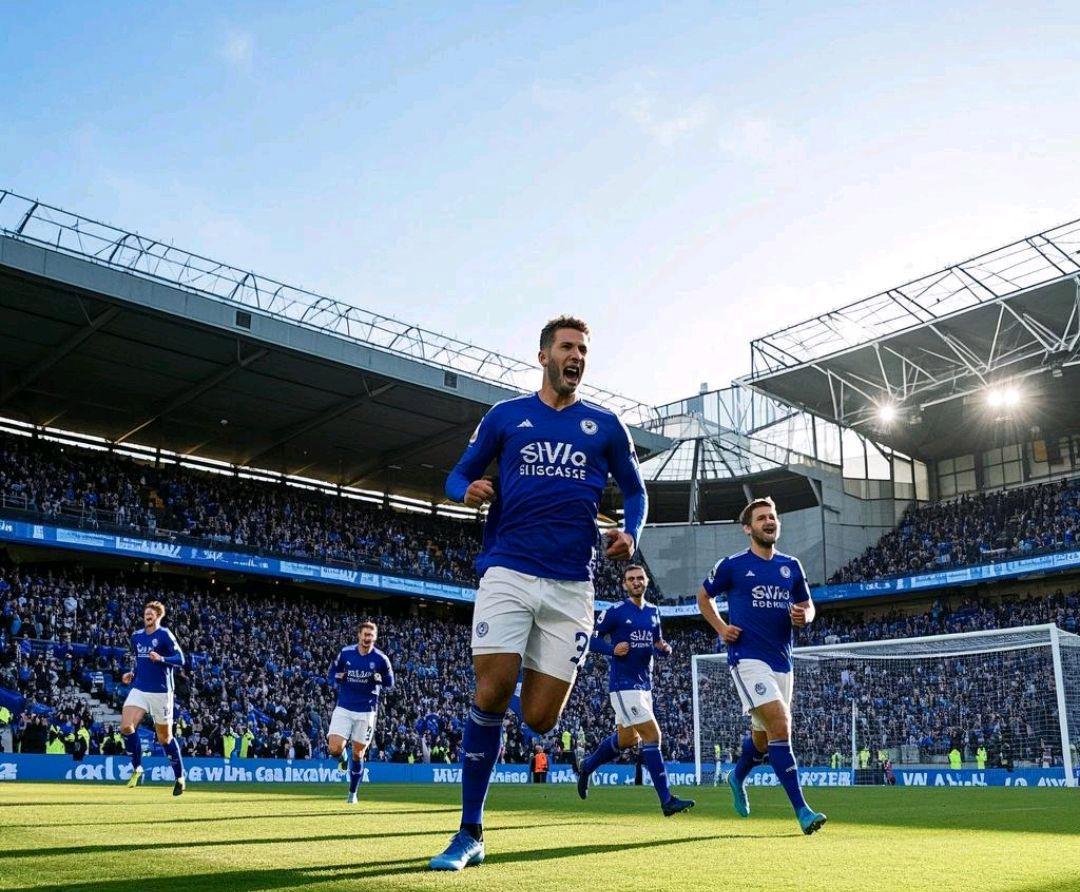 莱斯特城客场大获全胜,有望冲击英超前四 莱斯特城客场大获全胜,有望冲击英超前四