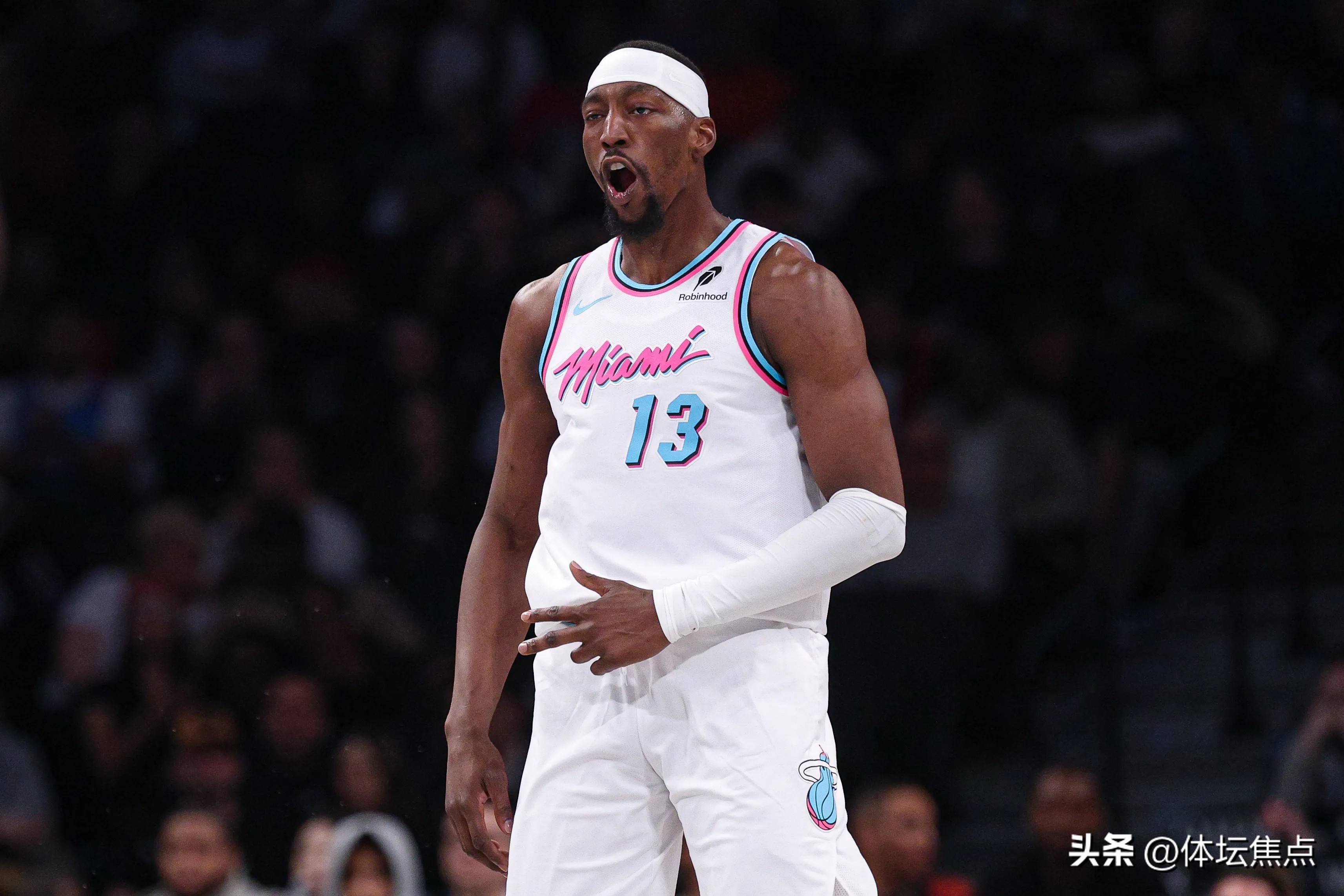 热火力克魔术，巴姆-阿德巴约全明星表现无懈可击