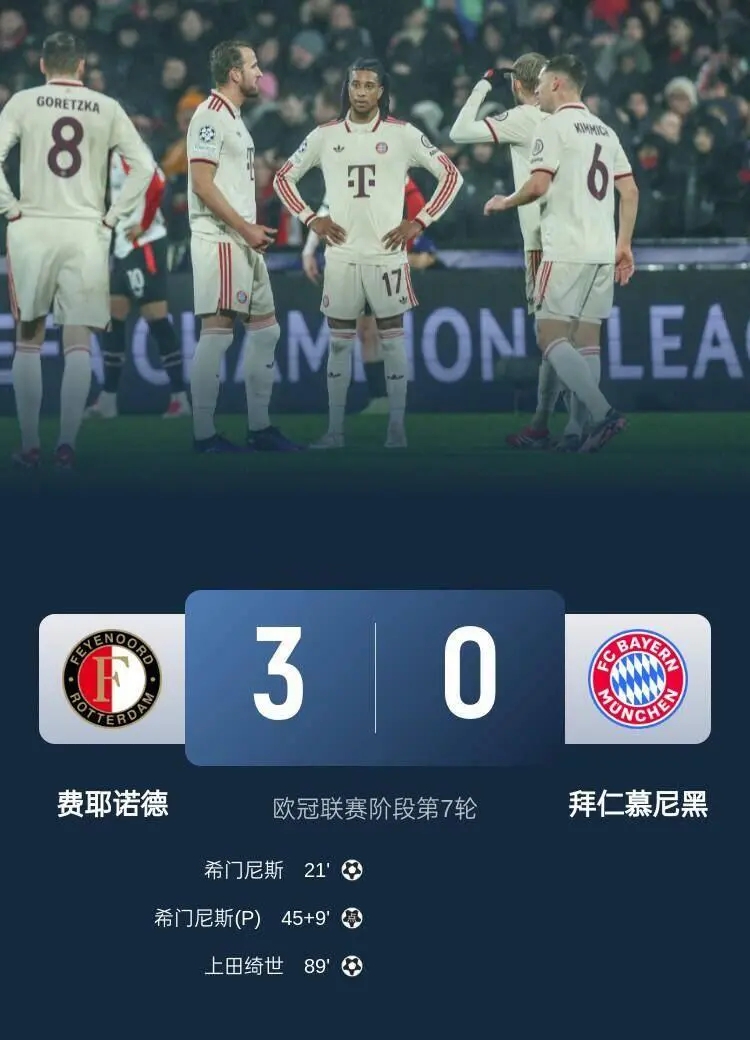 拜仁慕尼黑前锋在欧冠联赛中破门得分
