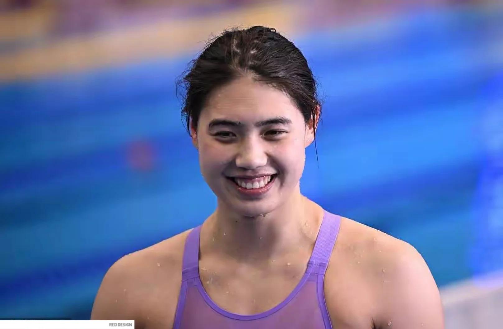 英国女子游泳运动员打破国内纪录