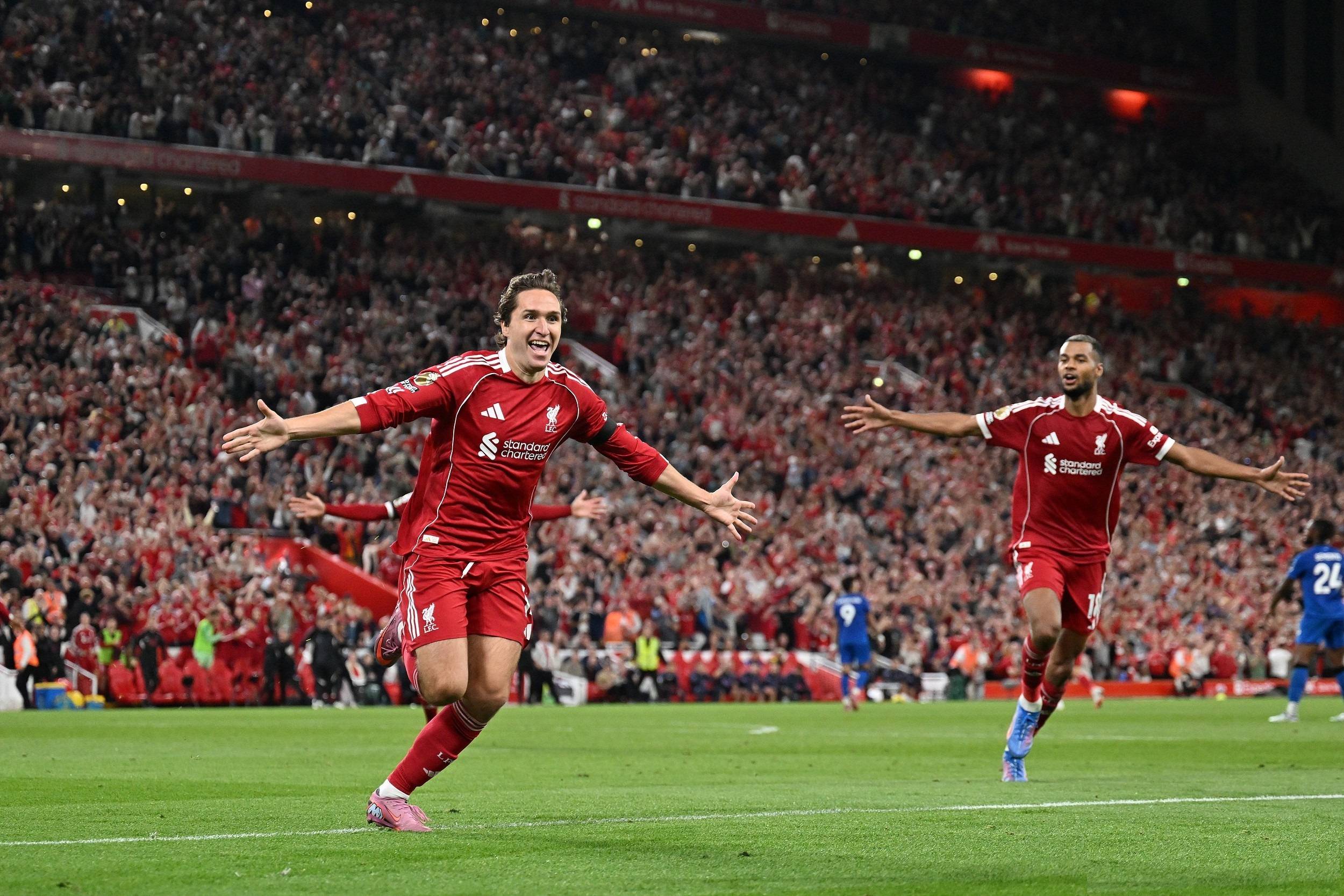 开云APP-利物浦队员表现抢眼，助球队跻身前四