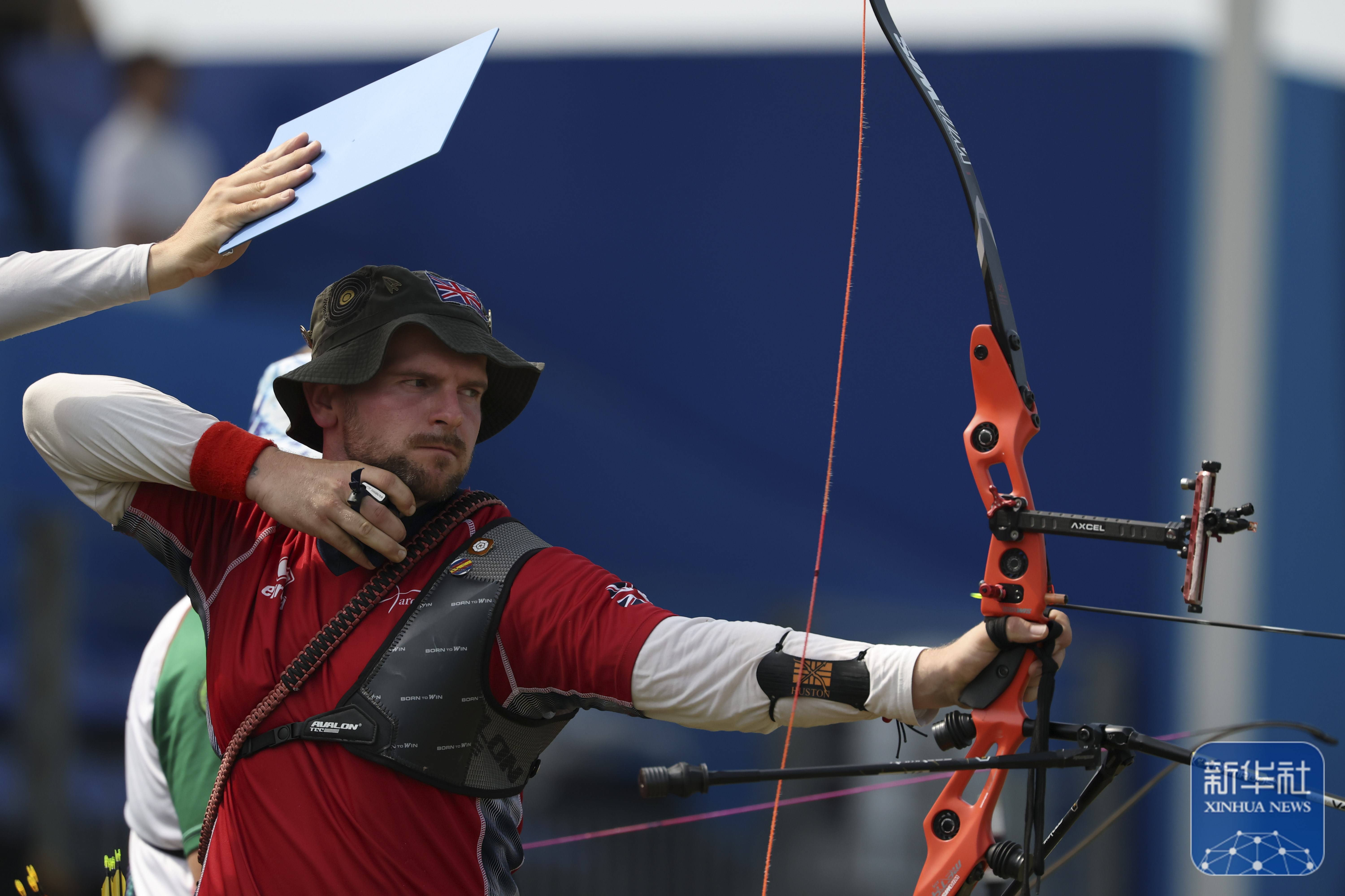 射箭选手面临压力,坚持训练提高信心 射箭选手面临压力,坚持训练提高信心