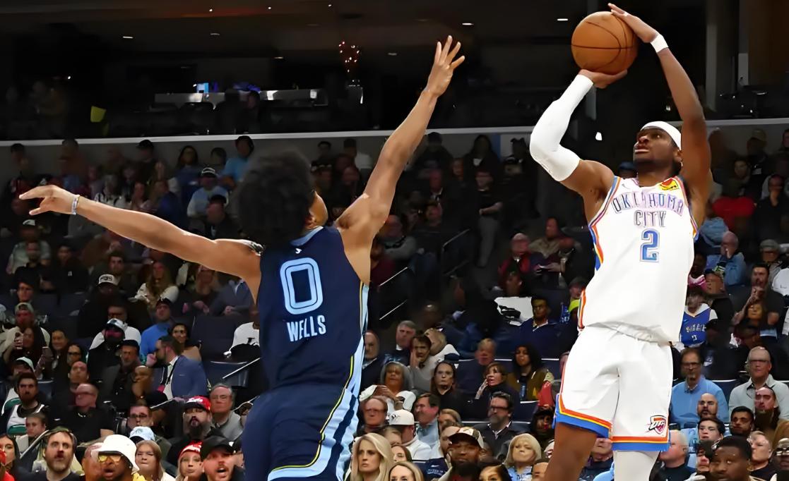 灰熊横扫雷霆,取得胜利 灰熊横扫雷霆,取得胜利